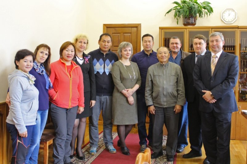 Встреча с монгольскими коллегами