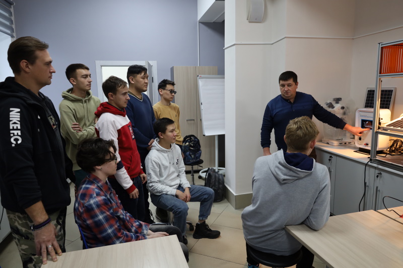 Первое погружение в профессию на базе «Алтай.Сириус»