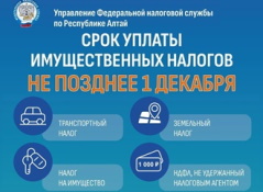 Внимание, сотрудники, преподаватели и студенты! До окончания срока уплаты имущественных налогов и НДФЛ осталось 7 дней!