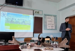 Студенты Аграрного колледжа узнали о технологиях производства продуктов функционального значения из пантов и крови марала