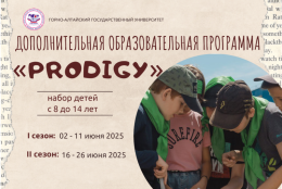 Открыт набор на дополнительную образовательную программу «Prodigy»