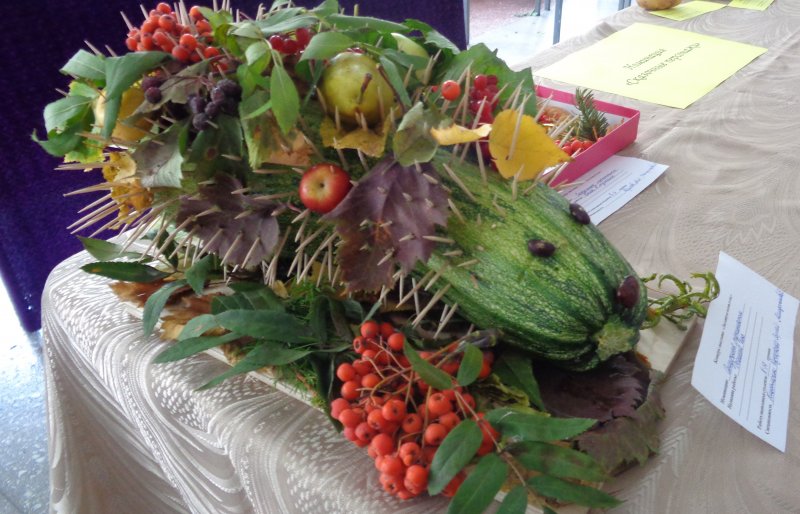 В Аграрном колледже состоялась  традиционная выставка-конкурс «Заглянула осень в сад»