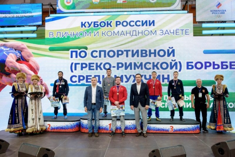 Студент ГАГУ занял третье место на Кубке по греко-римской борьбе и вошёл в сборную команду России.