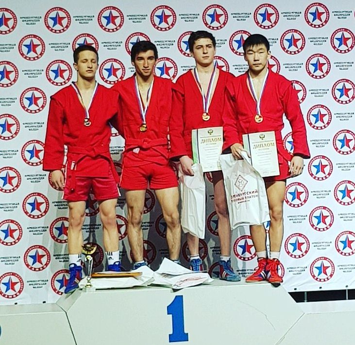 Эжер Чугулов - бронзовый призёр Первенства России по самбо
